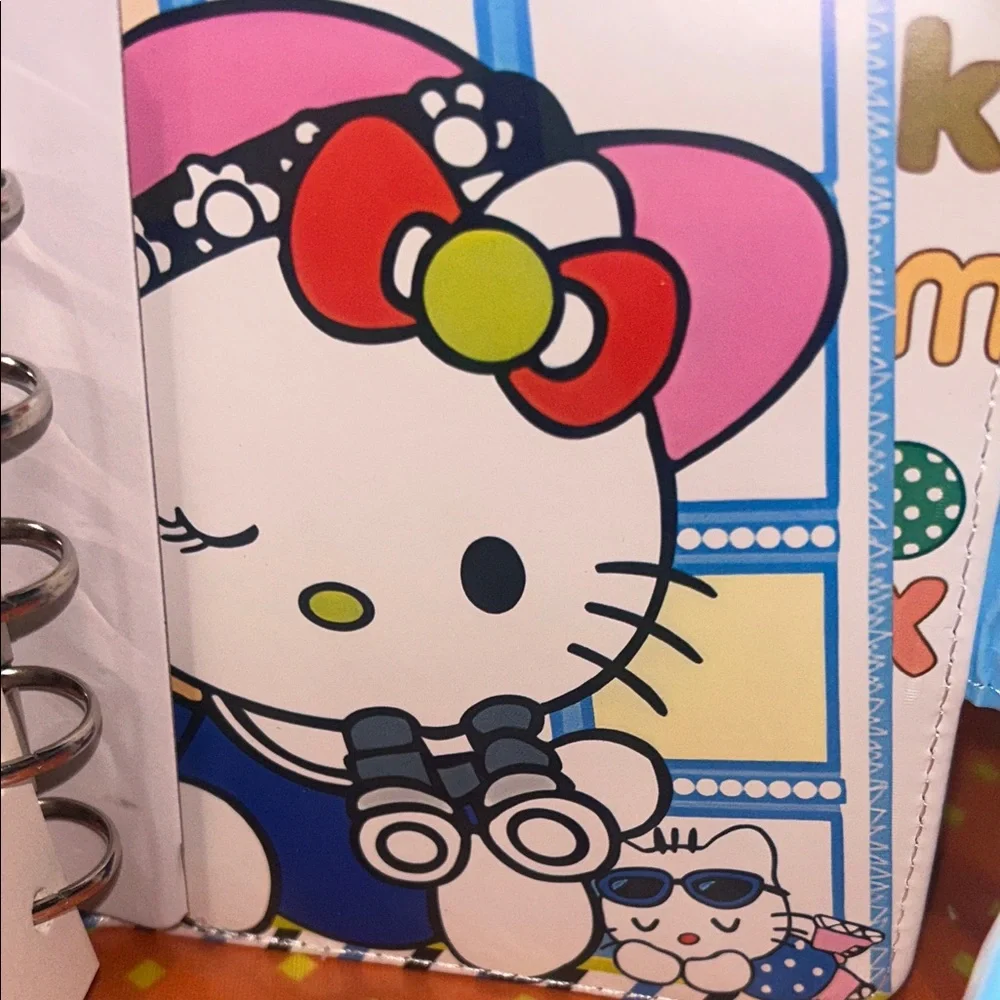 Hello Kitty Blue and Red Kids Wallet